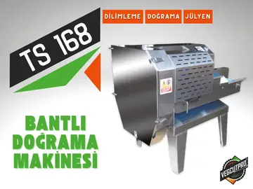 TS 168 Bantlı Sebze Kesme Makinesi