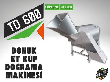 TD 600 Frozen Et  and Cheese Dicing Machine