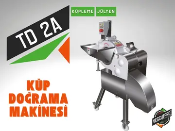 TD 2A Sebze Küp Kesme Makinesi