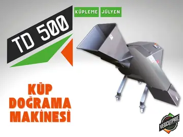 TD 500 Sebze Küp Kesme Makinesi