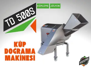 TD 500S Sebze Küp Kesme Makinesi