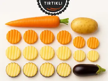 Sebze Tırtıklı Dilim 1