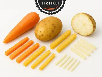 Sebze Tırtıklı Jülyen 1